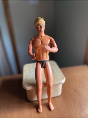 12"‎ Ken Doll 1980's Head 1968 Body Malaysia Mattel Body Twist n Turn